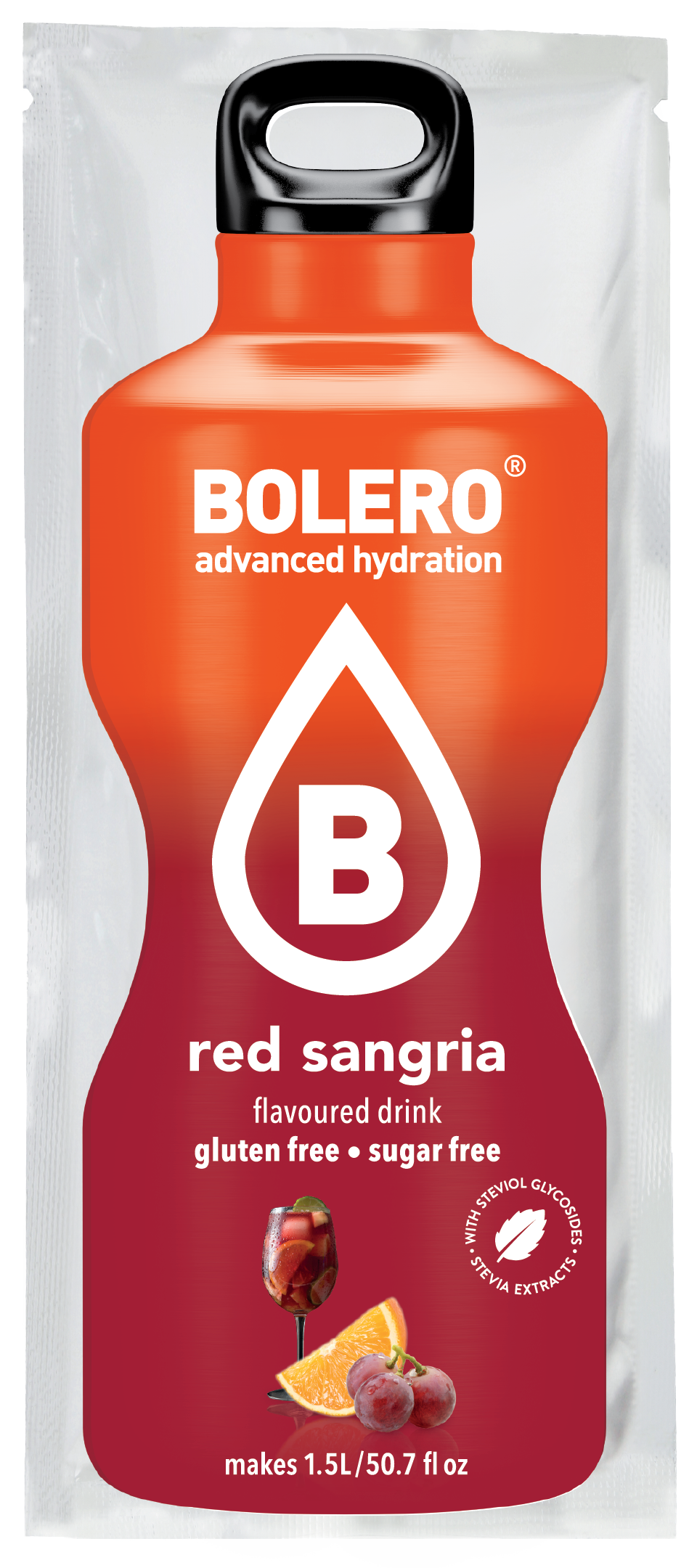 Bolero Advanced Hydration Red Sangria Single Sachet bolerousa