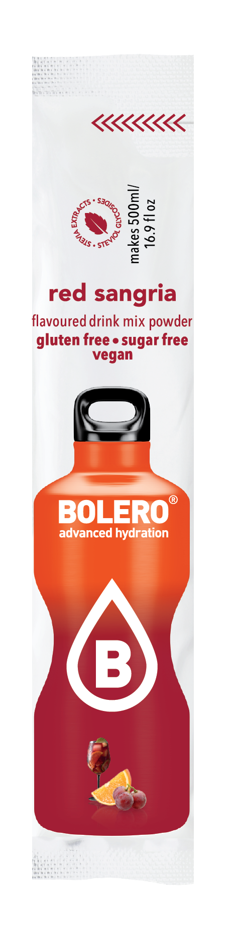 Bolero Advanced Hydration - 2 Red Sangria - Small Single Sachet