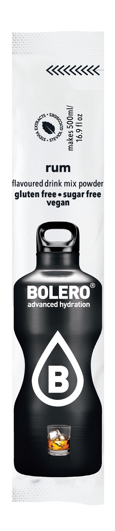 Bolero Advanced Hydration -  2 Rum - Single  Small Sachet