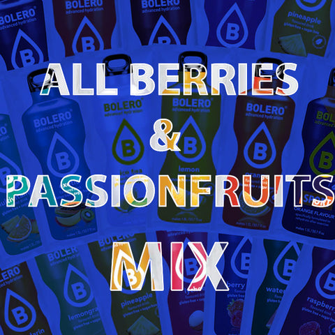 ALL BERRIES MIX & PASSIONFRUITS Small Sachet Bundle - Limited Time Offer