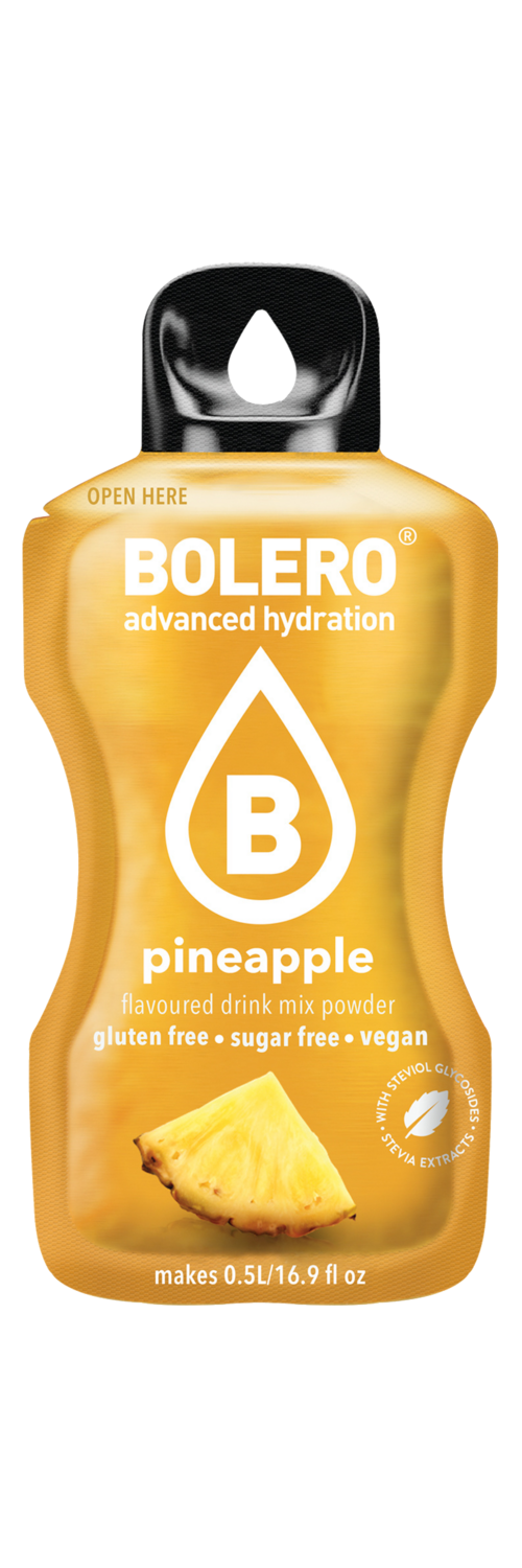 Bolero Advanced Hydration - 2 Small Pineapple - Single Sachet