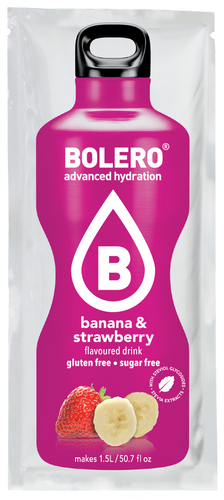 Bolero Advanced Hydration - Banana and Strawberry - Single Sachet