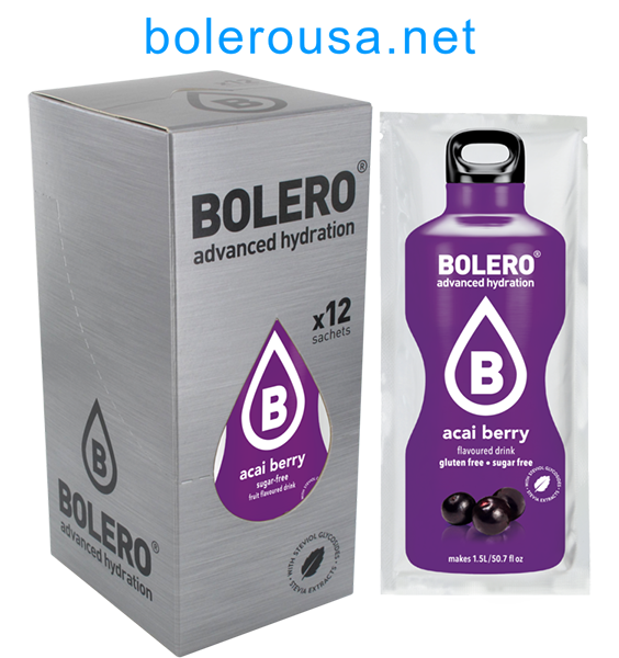 Bolero Advanced Hydration - Acai Berry (Box of 12 Sachets) Exp 6-21-24