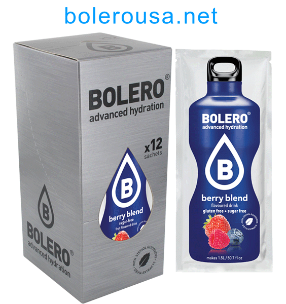 Bolero Advanced Hydration - Berry Blend (Box of 12 Sachets) SALE PRODUCT -