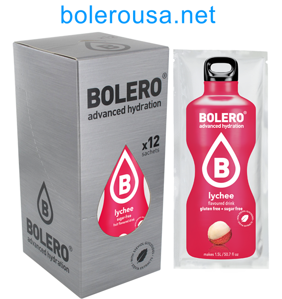 Bolero Advanced Hydration - Lychee (Box of 12 Sachets) SALE 7-12-24