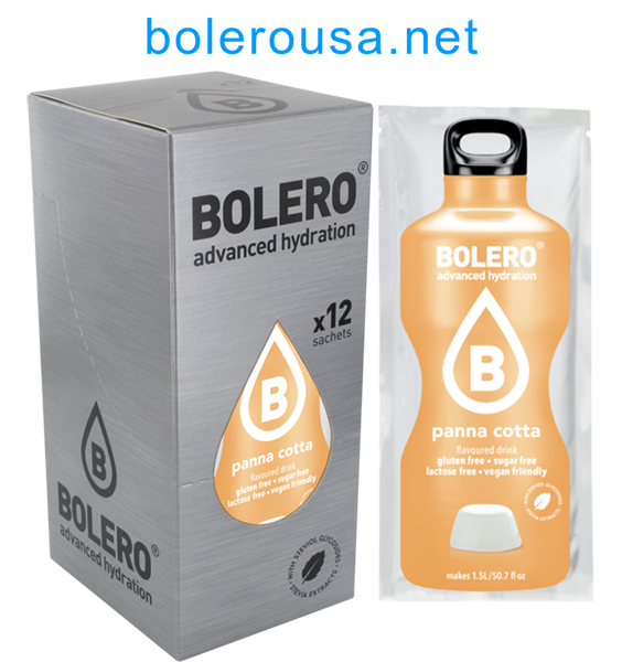 Bolero Panna Cotta Drink Mix aromatizzato 12 bustine