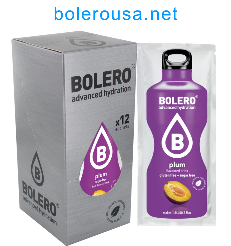 Bolero Advanced Hydration - Plum (Box of 12 Sachets) SALE PRODUCT - EXP 05-26-24