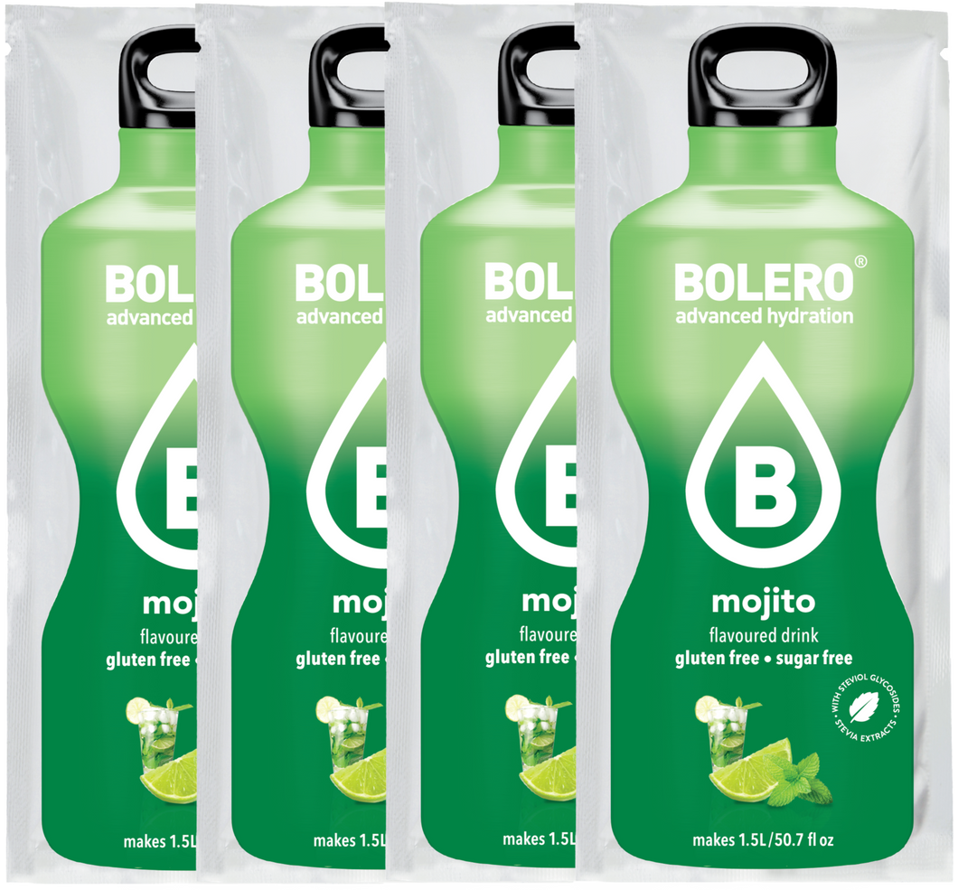 Bolero Advanced Hydration - Mojito - 4 Single Sachets SALE  06-08-24