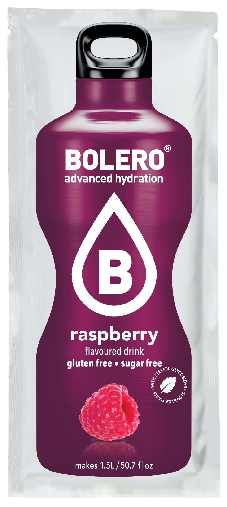 Bolero Advanced Hydration - 2 Small Raspberry - Single Sachet