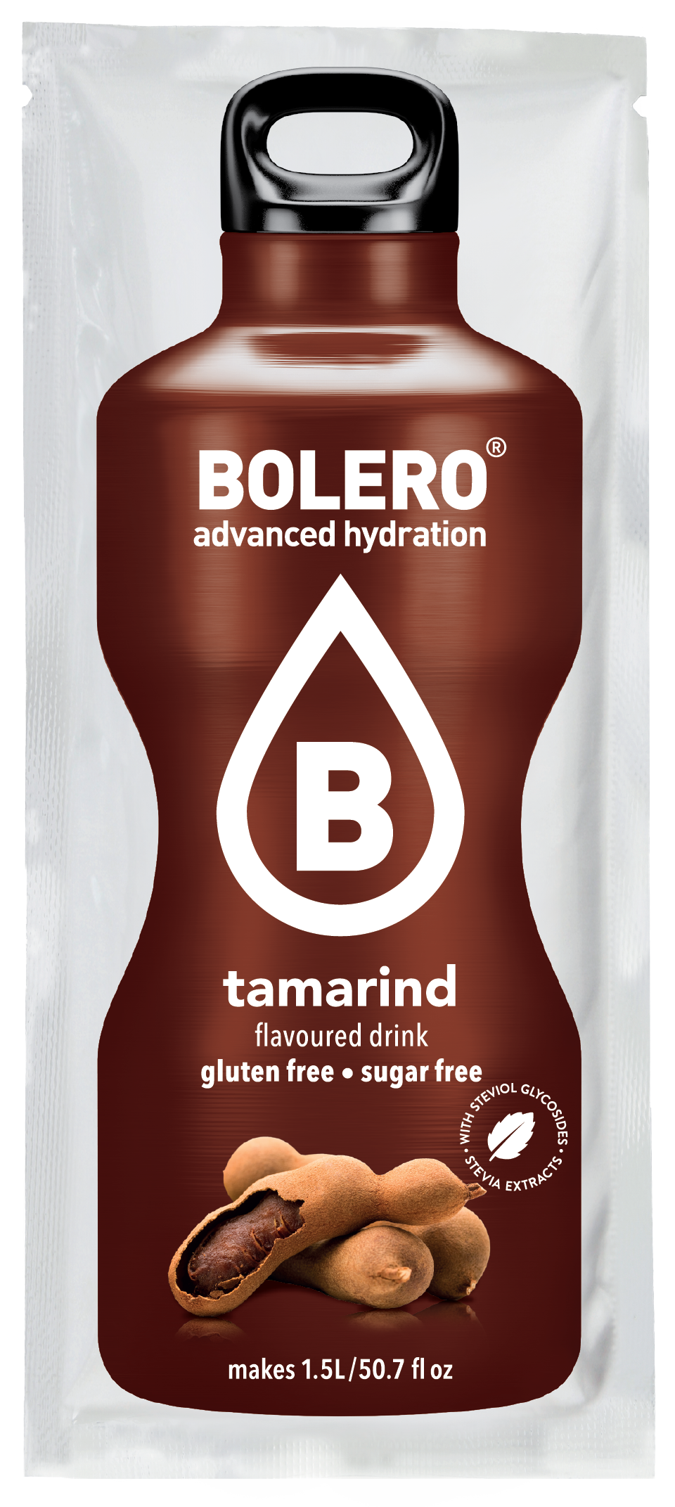 Bolero Advanced Hydration - Tamarind (Box of 12 Sachets) SALE PRODUCT - Exp 11-12-23