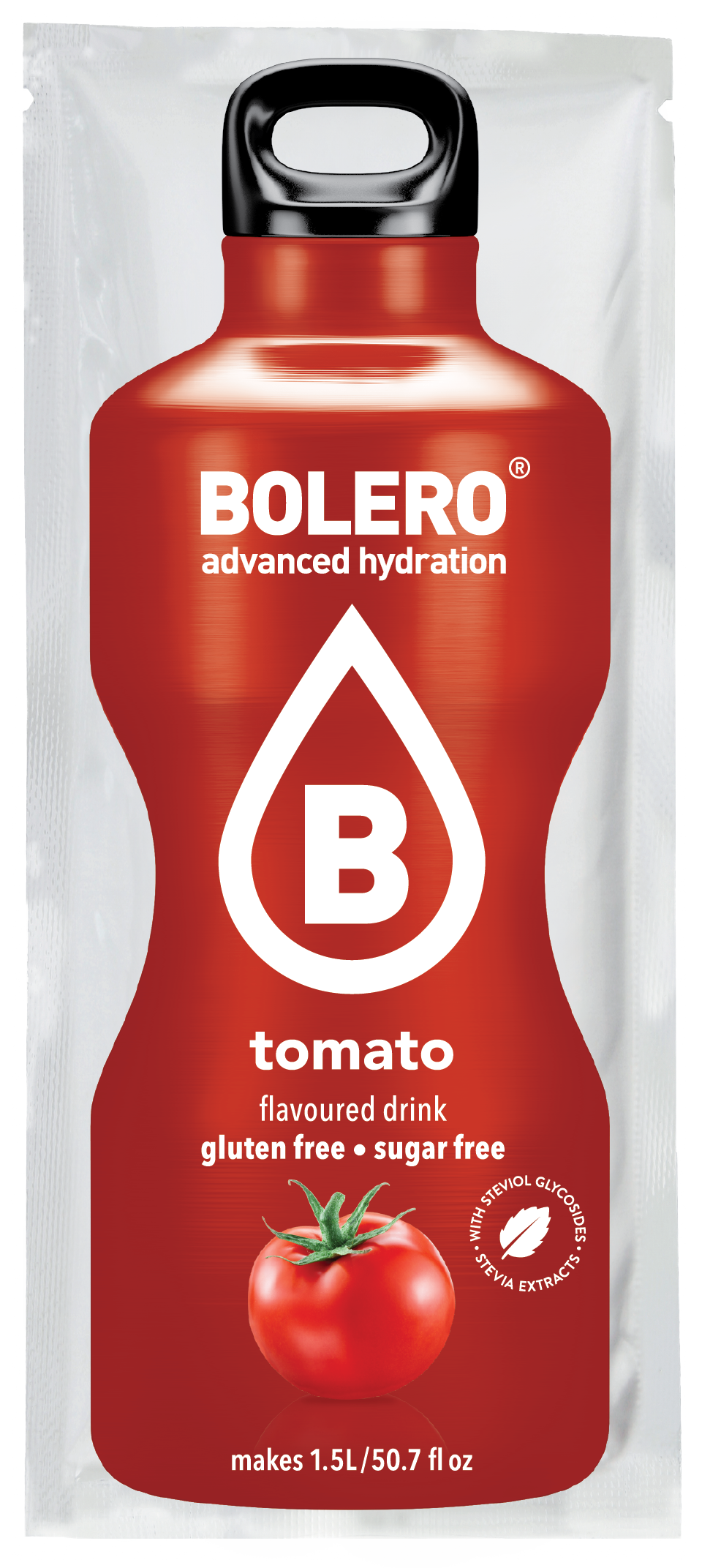 Bolero Advanced Hydration - Tomato (Box of 12 Sachets) - SALE PRODUCT - Exp 4-12-24