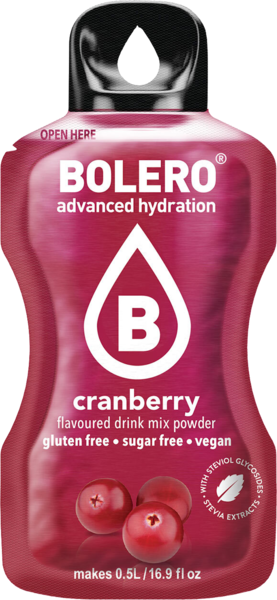 Bolero Advanced Hydration - Cranberry - Single Small Sachet