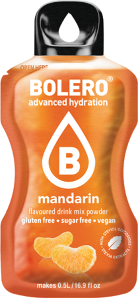 Bolero Advanced Hydration - 2 Mandarin - Small Single Sachet