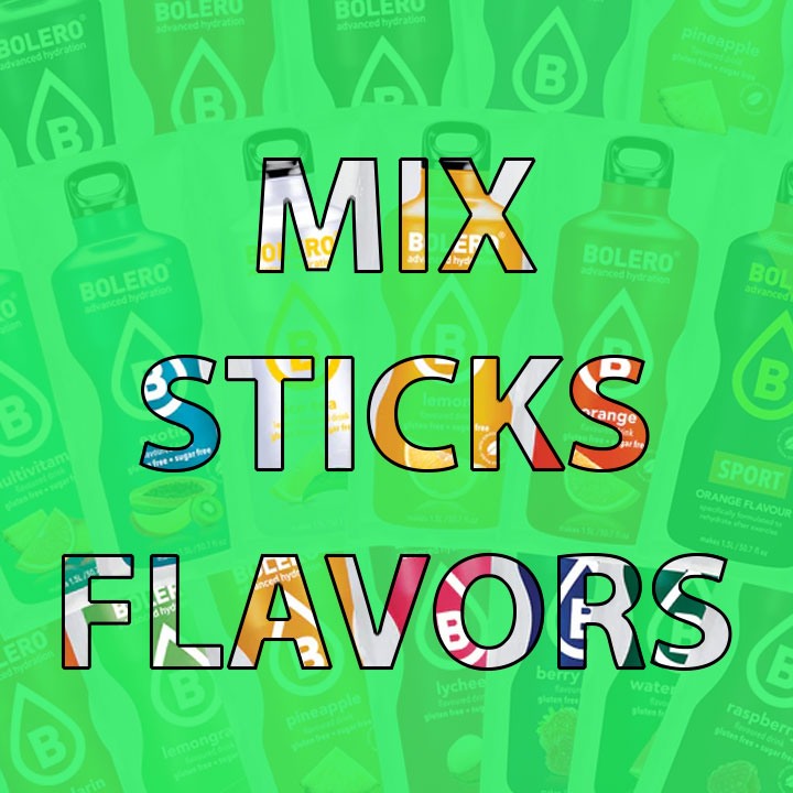 MIX STICKS FLAVORS 20 Small Sachet Bundle - Limited Time Offer