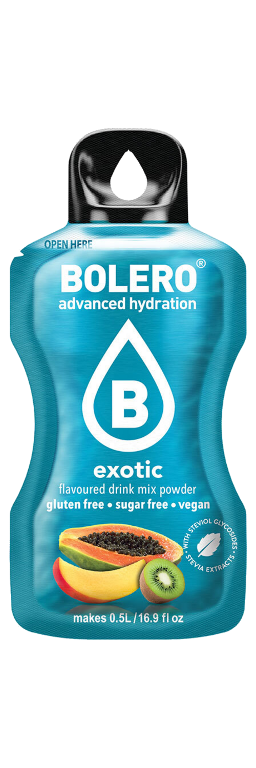 Bolero Advanced Hydration - 2 Small  Exotic - Single Sachet