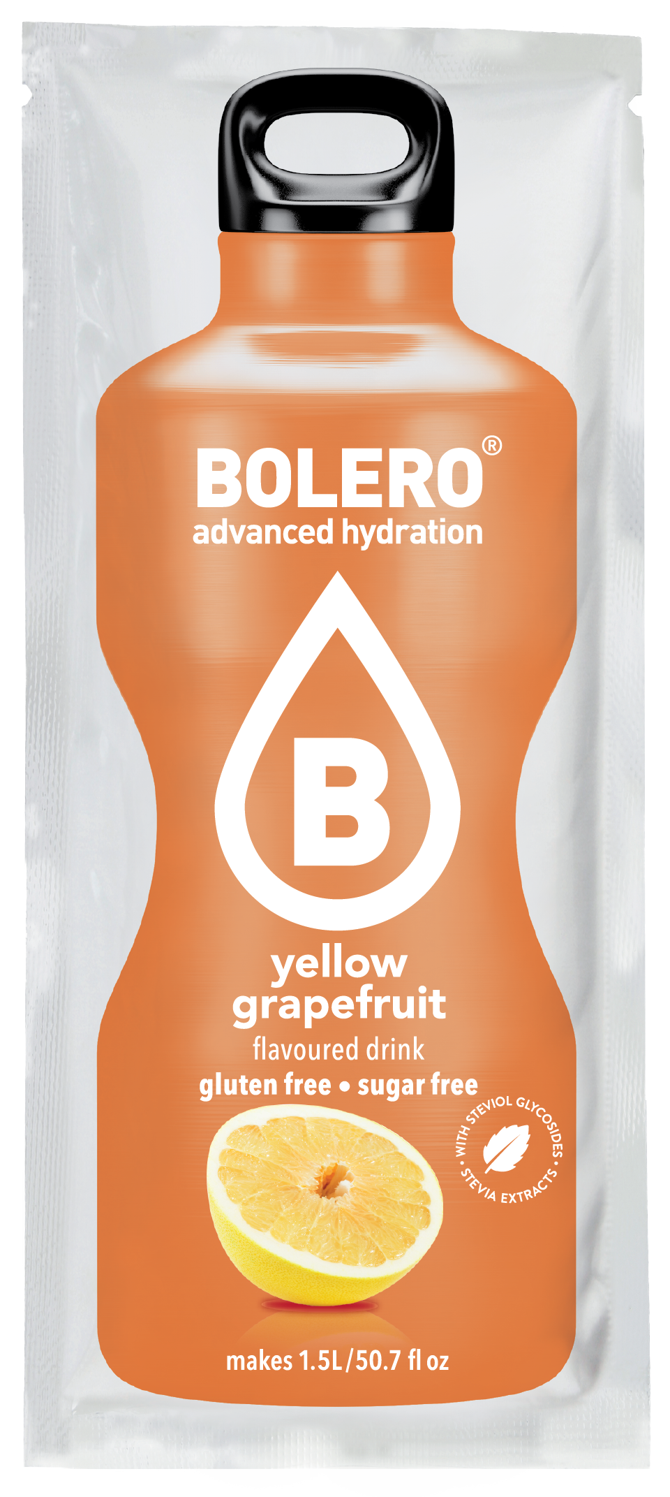 Bolero Advanced Hydration - Yellow Grapefruit - Single Sachet