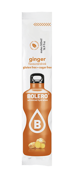 Bolero Advanced Hydration - Ginger Small Sachets (Box of 12 Small Sachets)
