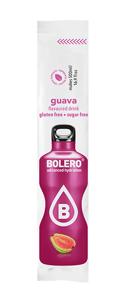 Bolero Advanced Hydration - Guava Small Sachets (Box of 12 Small Sachets)