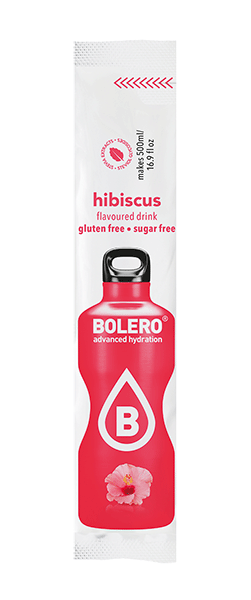 Bolero Advanced Hydration - Hibiscus Small Sachets (Box of 12 Small Sachets)