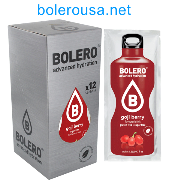 Bolero Advanced Hydration - Goji Berry (Box of 12 Sachets)