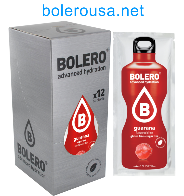 Bolero Advanced Hydration - Guarana (Box of 12 Sachets)