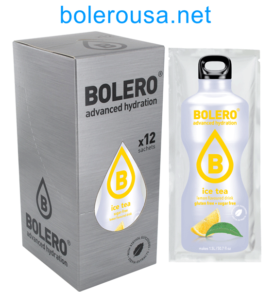 Bolero Advanced Hydration - Ice Tea Lemon (Box of 12 Sachets)