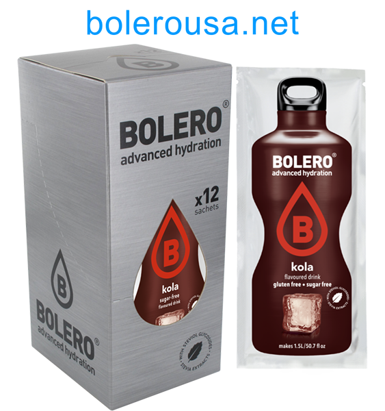 Bolero Advanced Hydration - Kola (Box of 12 Sachets)
