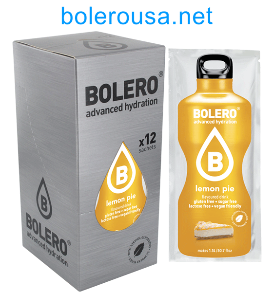 Bolero Advanced Hydration - Lemon Pie (Box of 12 Sachets)