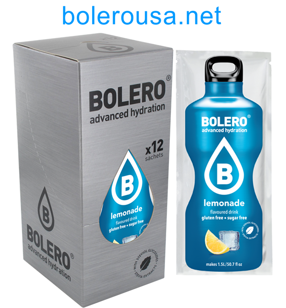 Bolero Advanced Hydration - Lemonade (Box of 12 Sachets)