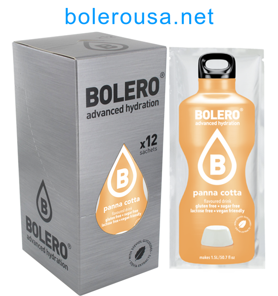 Bolero Advanced Hydration - Panna Cotta (Box of 12 Sachets)
