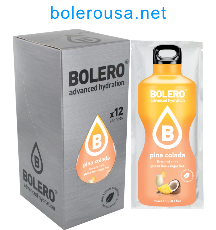 Bolero Advanced Hydration - Pina Colada (Box of 12 Sachets)